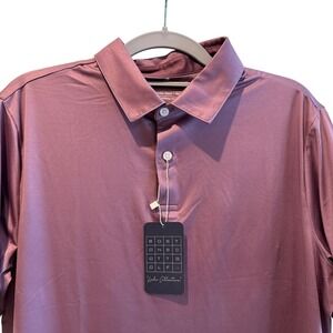Boston‎ Scott Golf Mens Polo Shirt Cassis Golf Luxe Collection Small